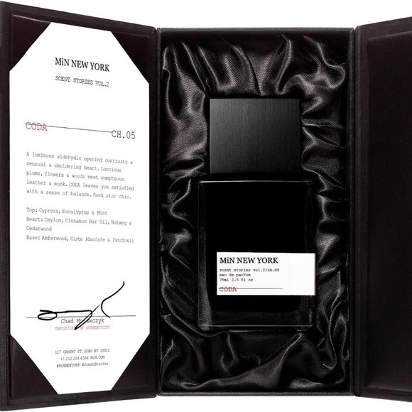 MIN NEW YORK 2.5 oz. Coda Scent Stories Vol.2/Ch.05 Unisex Eau de Parfum - Picture 2 of 2